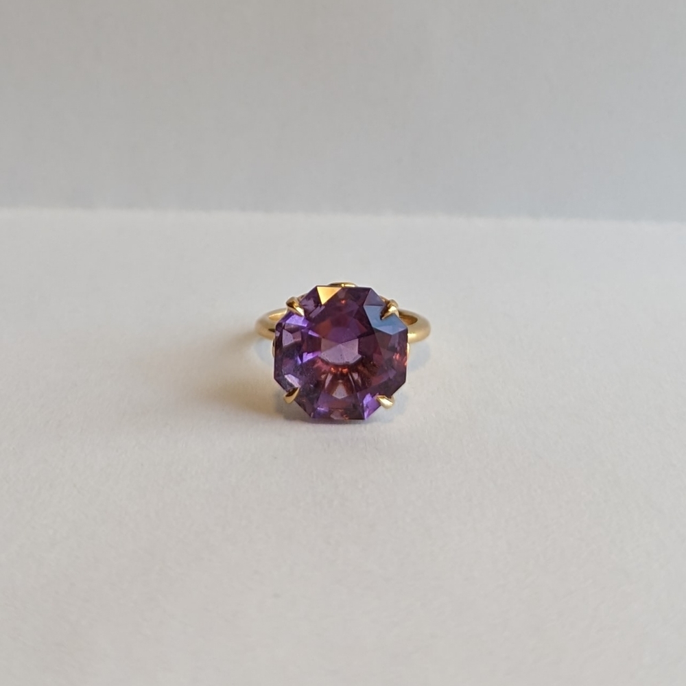 Tiffany and Co. Amethyst Sparklers Ring - Size 5
